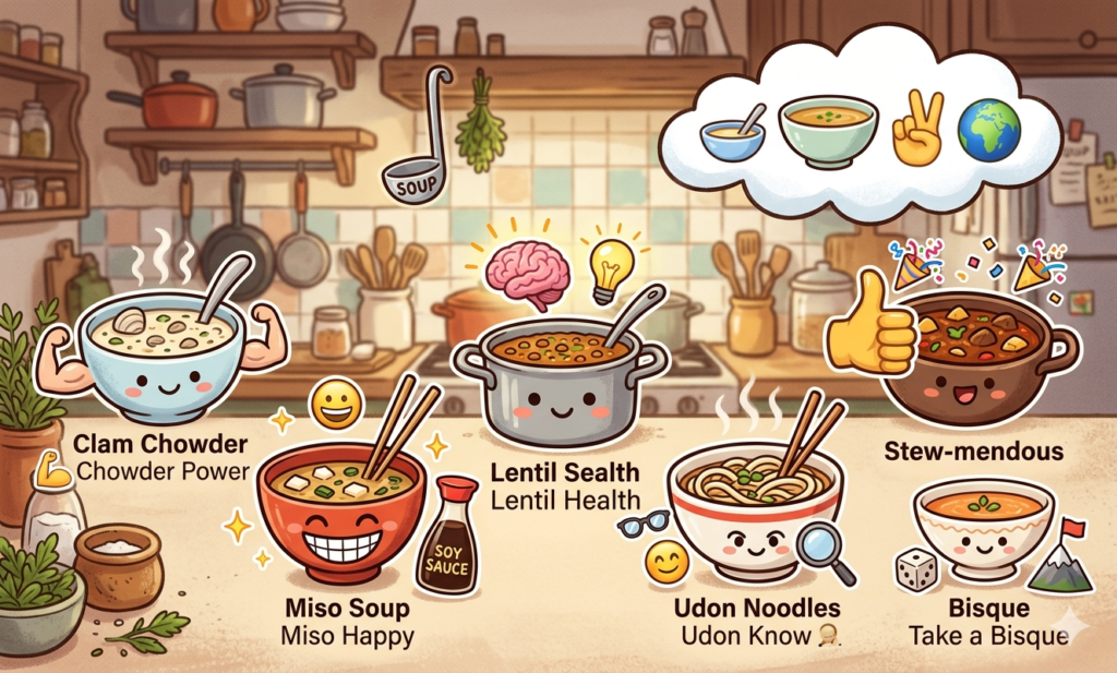 soup puns
