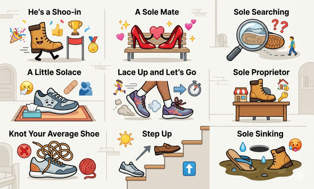 shoe puns