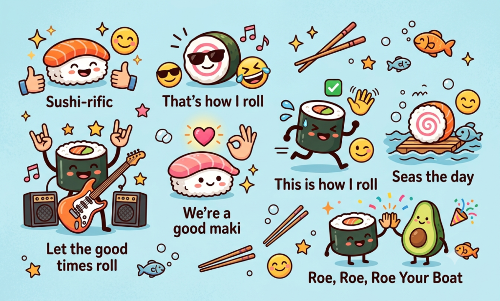 150+ Sushi Puns – Funny, Cute & Clean (2026) sushi puns