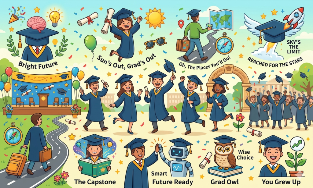 graduation puns
