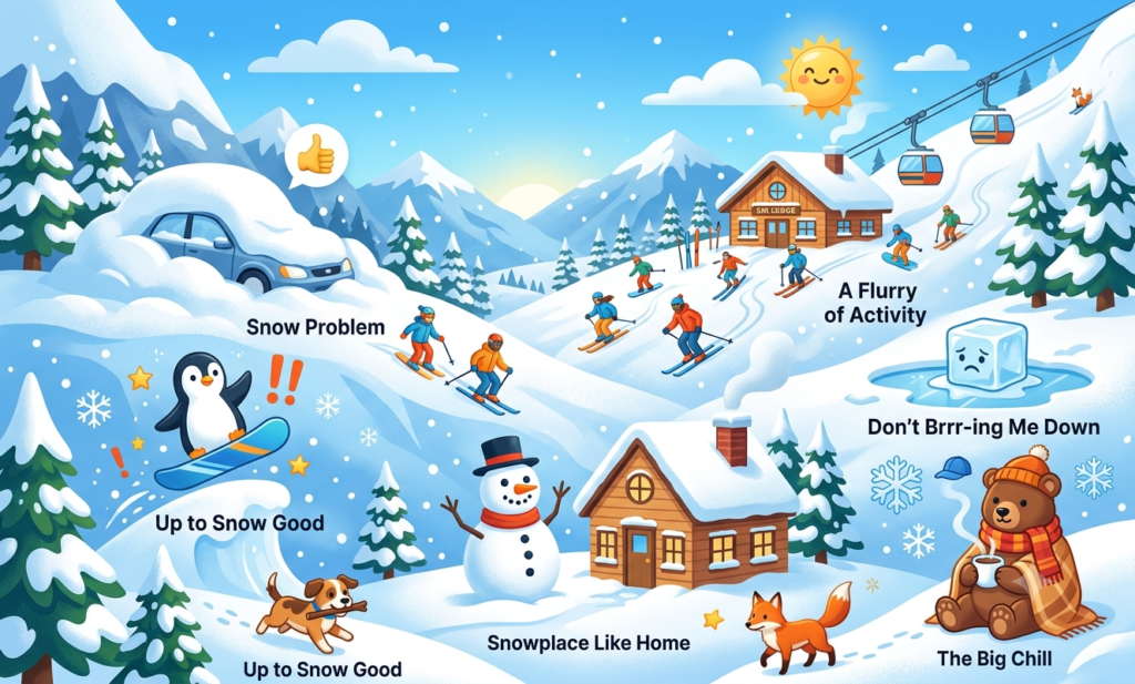 snow puns