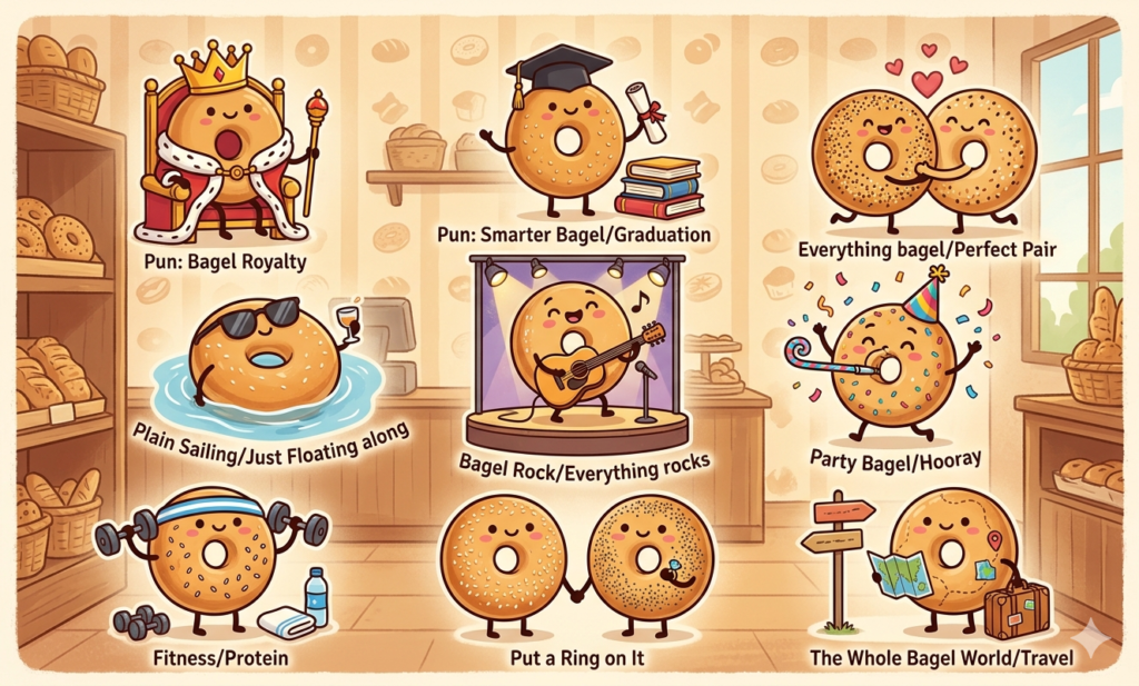 bagel puns