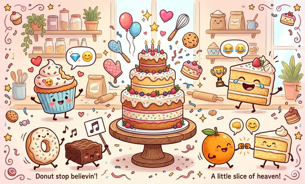 150+ Cake Puns – Funny, Cute & Clean (2026) cake puns
