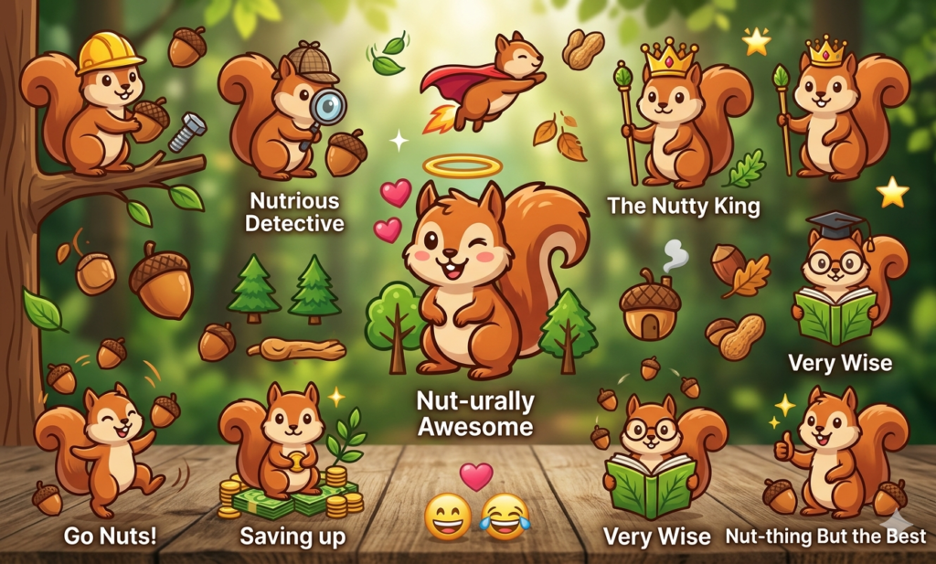 150+ Squirrel Puns – Funny, Cute & Clean (2026) squirrel puns