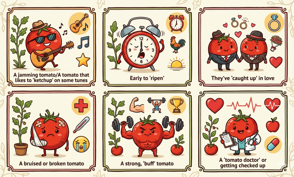 150+ Tomato Puns – Funny, Cute & Clean (2026) tomato puns