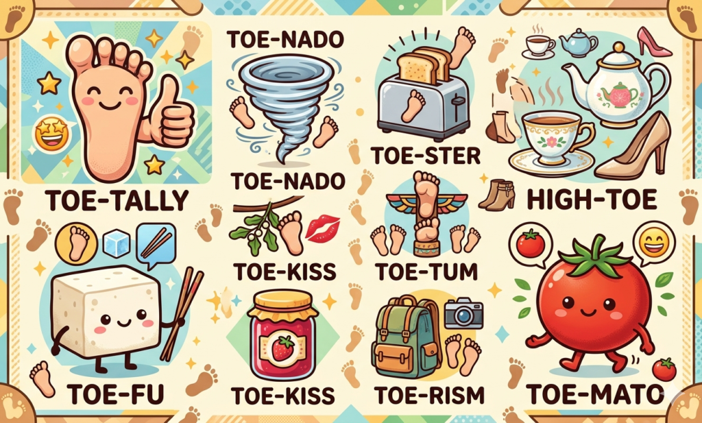 toe puns