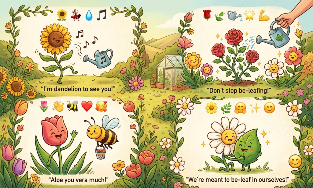150+ Flower Puns – Funny, Cute & Clean (2026) flower puns