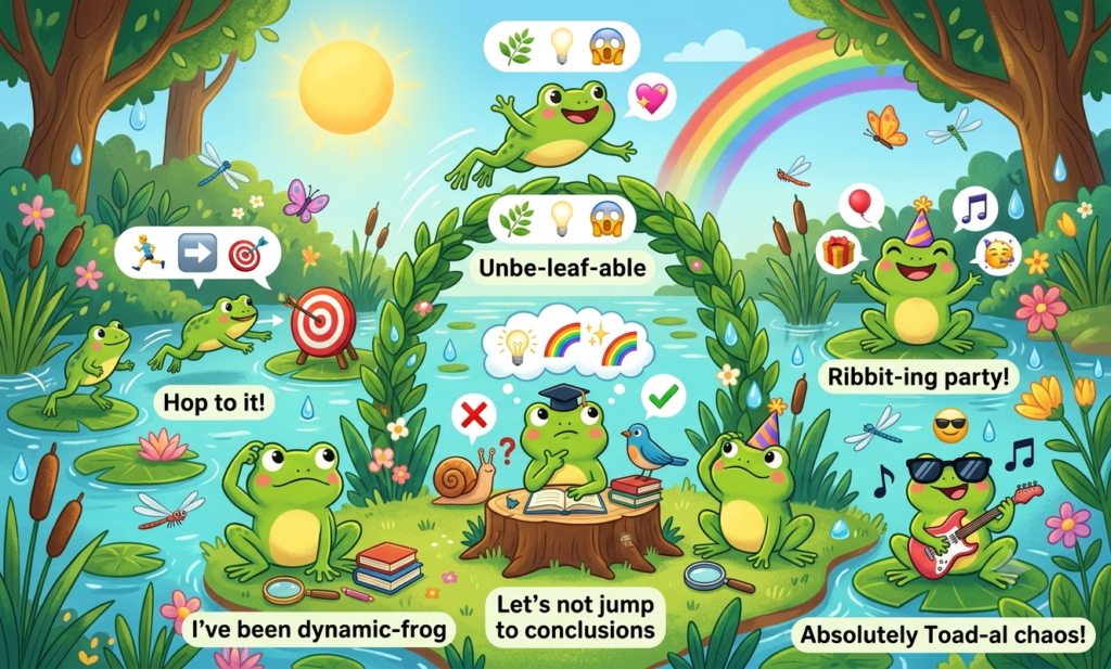 150+ Frog Puns – Funny, Cute & Clean (2026) frog puns