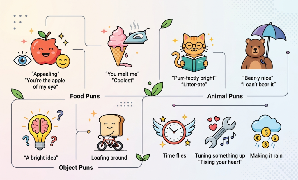 150+ Examples of Puns – Funny, Cute & Clean (2026) examples of puns