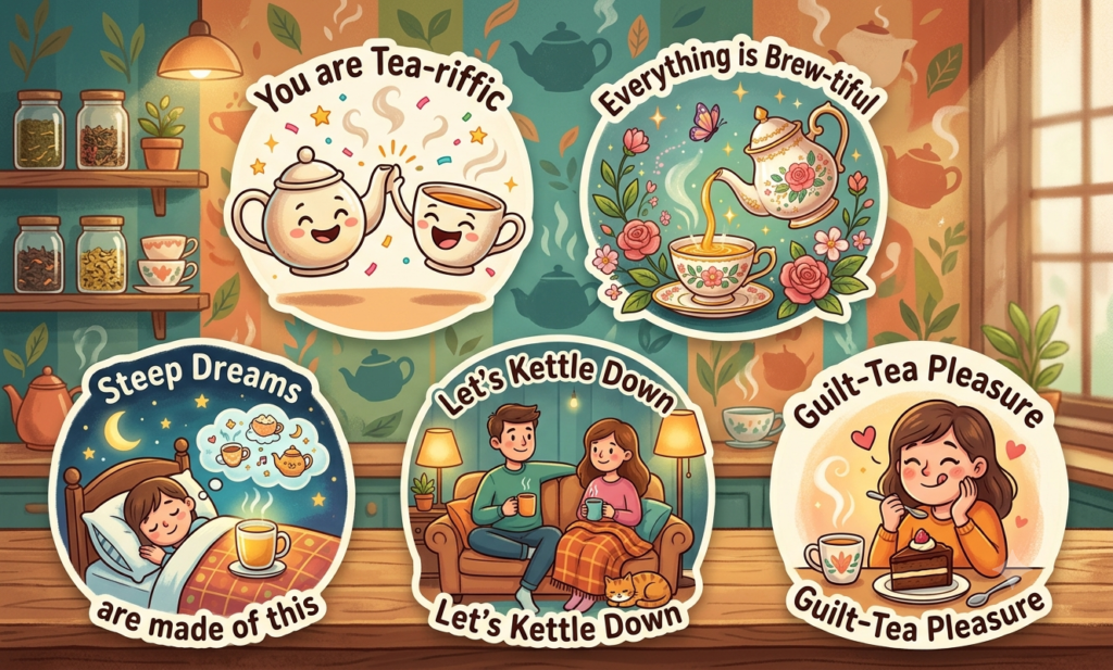 150+ Tea Puns – Funny, Cute & Clean (2026) tea puns