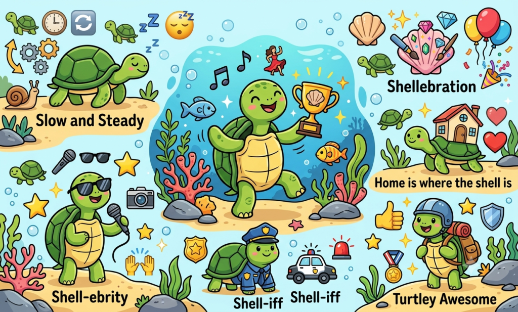 150+ Turtle Puns – Funny, Cute & Clean (2026) turtle puns