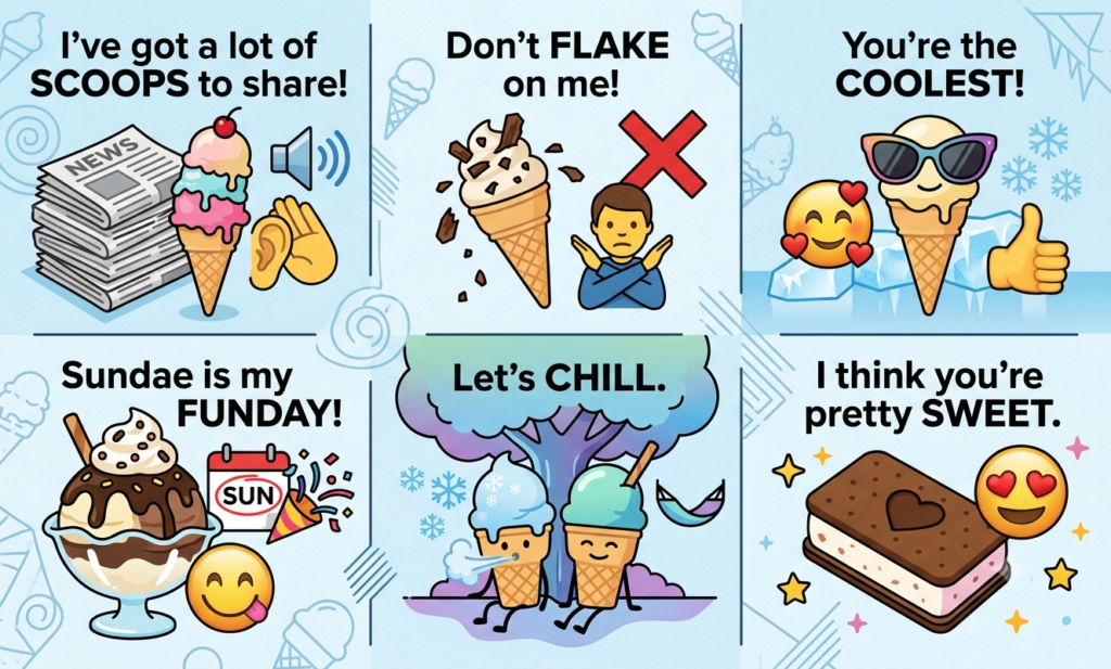 ice cream puns