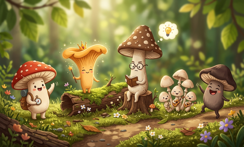 150+ Mushroom Puns – Funny, Cute & Clean (2026) mushroom puns